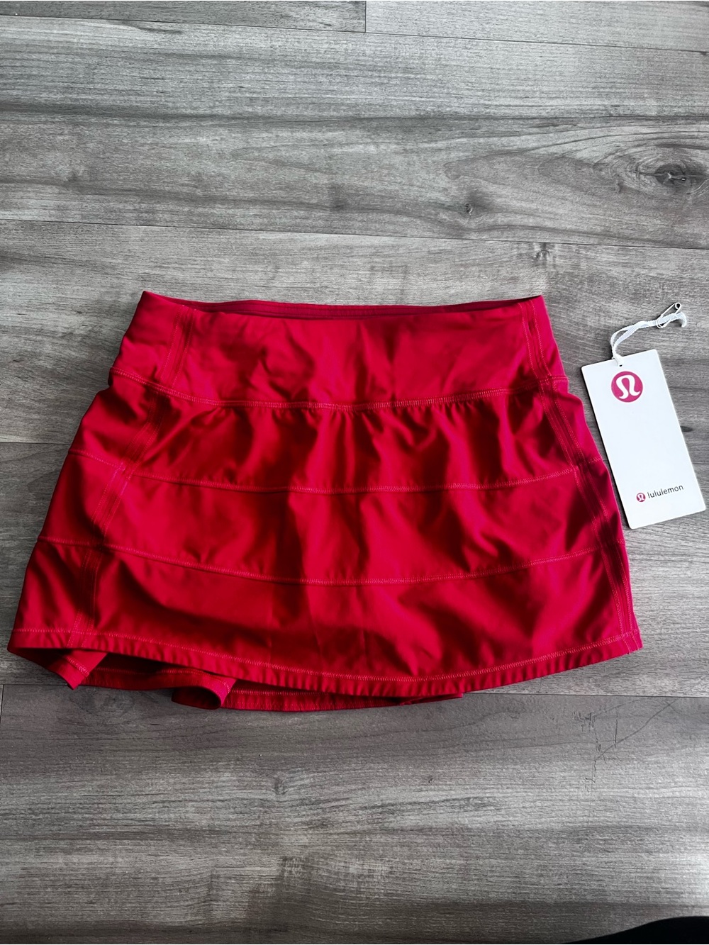 Lululemon Pace Rival Skirt Size 2 Regular Length in Dark Red